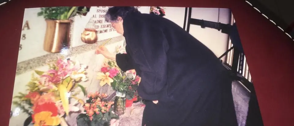 Il giorno che Natuzza Evolo segnò\u00A0con una matita il loculo dove voleva essere tumulata –\u00A0La FOTO\n