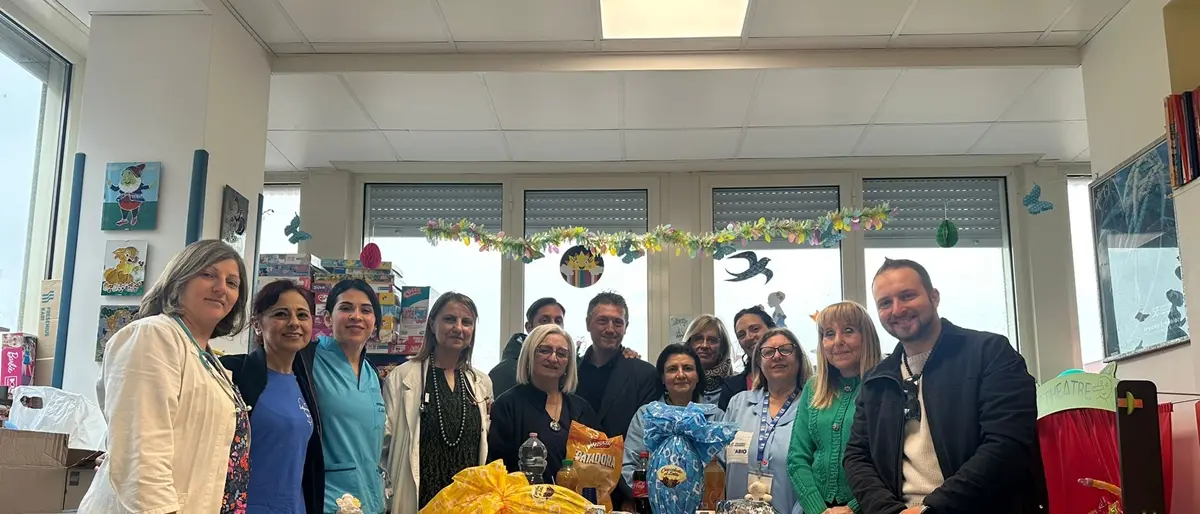Con Abio Pasqua di festa per i piccoli pazienti della Pediatria del Gom\n
