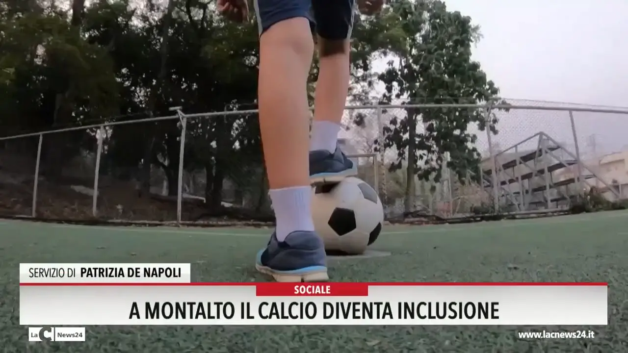 A Montalto il calcio diventa inclusione