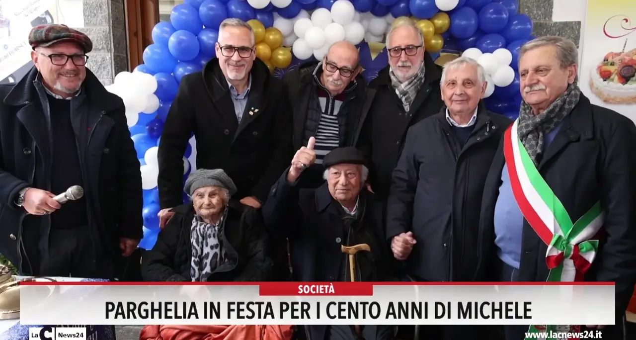 Parghelia in festa per i cento anni di Michele