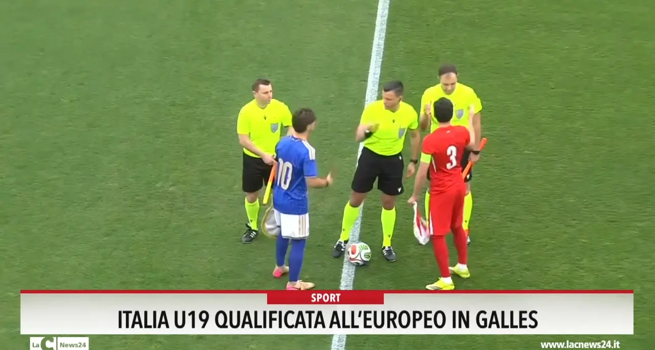 Italia U19 qualificata all'Europeo in Galles