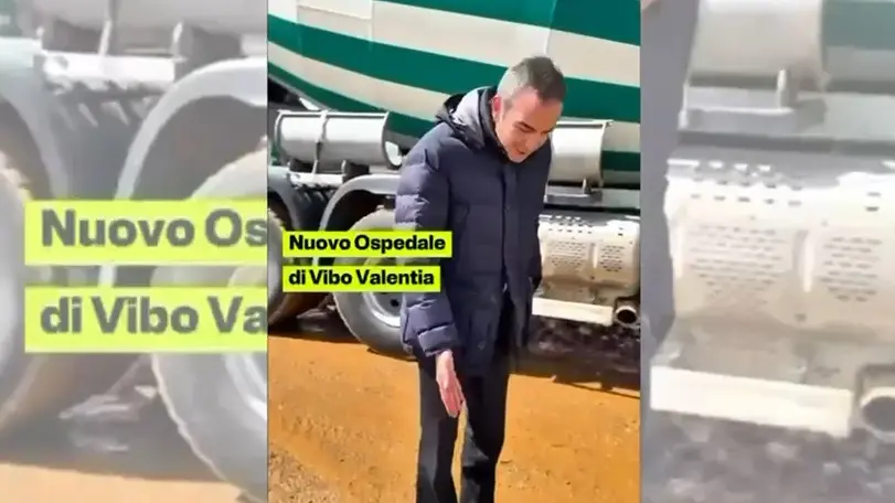 Nuovo ospedale di Vibo, Occhiuto fa tappa al cantiere -Video