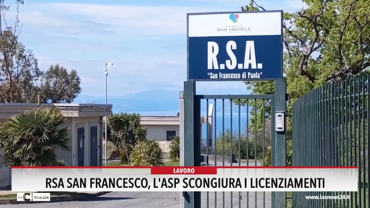 RSA San Francesco , l''Asp scongiura i licenziamenti