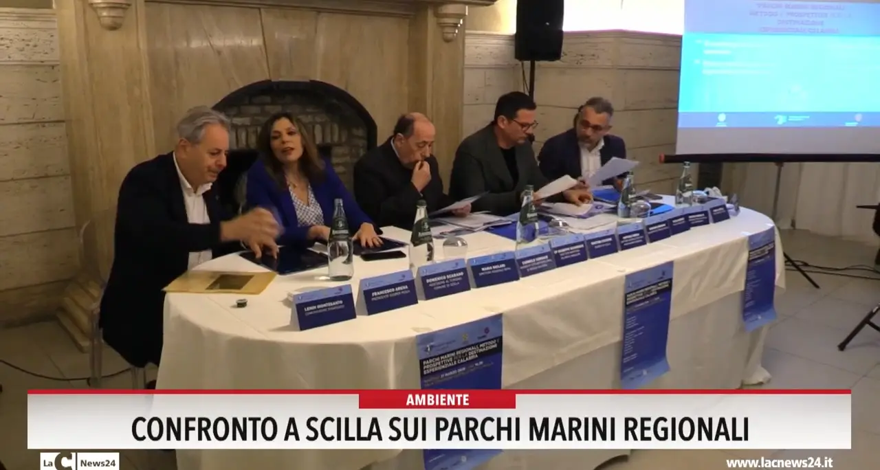 Confronto a Scilla su Parchi Marini regionali