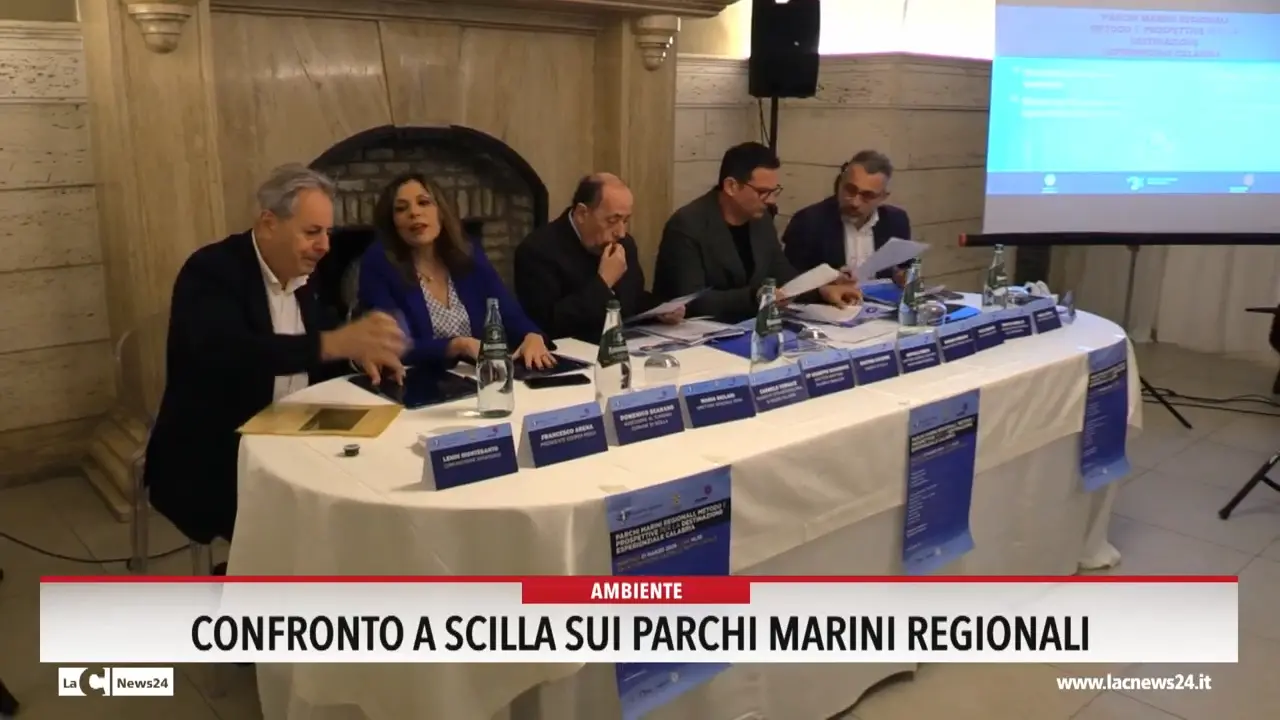 Confronto a Scilla su Parchi Marini regionali