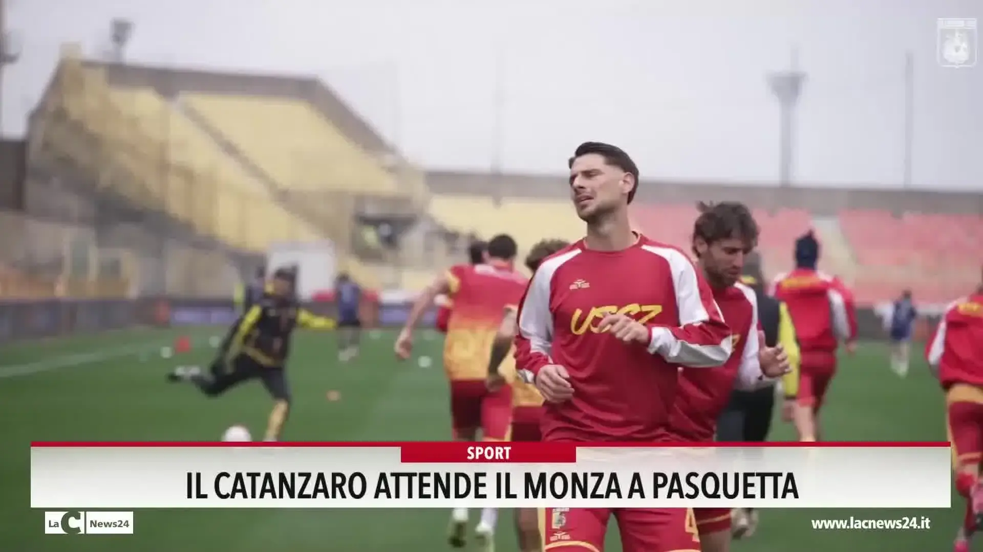 Il Catanzaro attende il Monza a Pasquetta