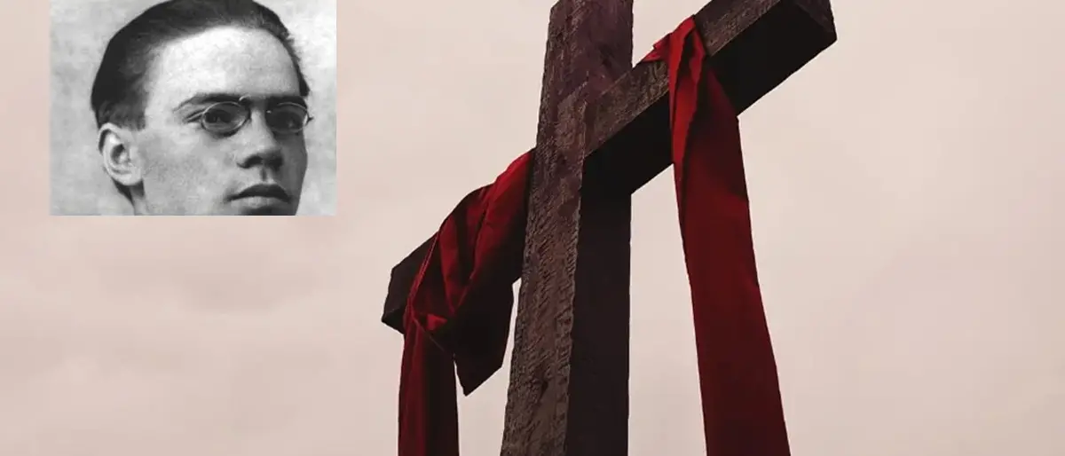 Il giovane\u00A0Alvaro nel giovedì di Passione a San Luca: «Con la parola e il canto si eterna nelle anime il miracolo dell'agonia del Galileo»