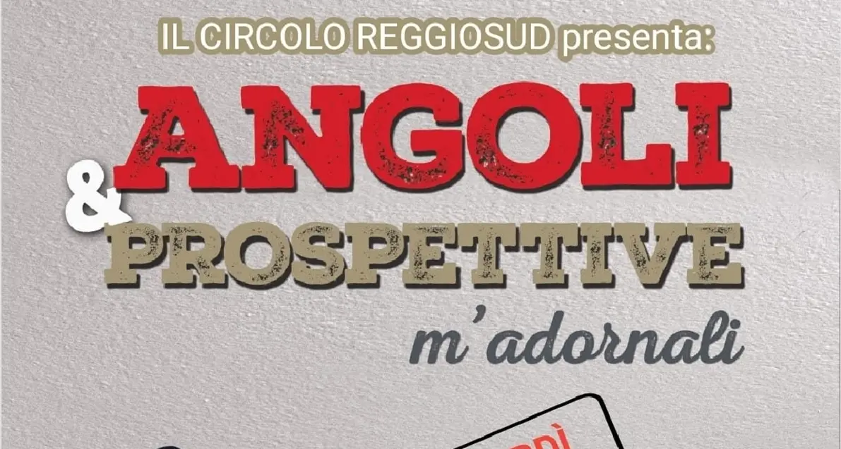 Al circolo Reggio Sud l’incontro con\u00A0Nino Cervettini\n
