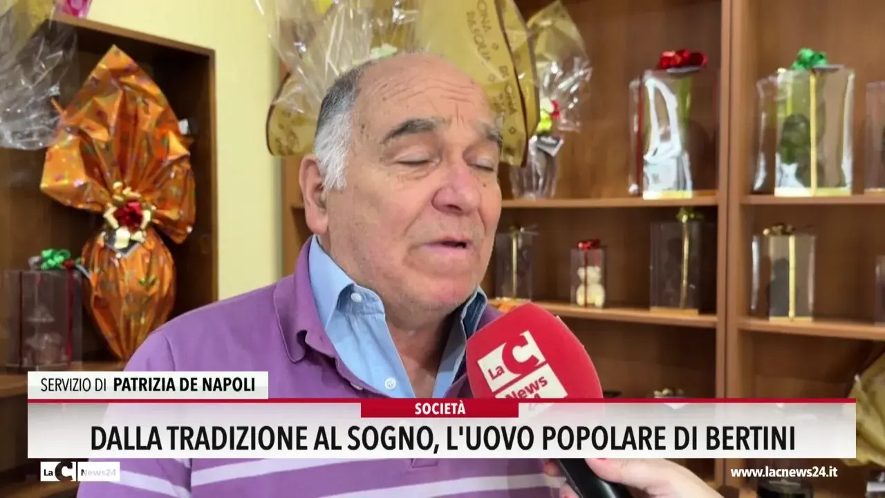 Dalla tradizione al sogno, l'uovo popolare di Bertini