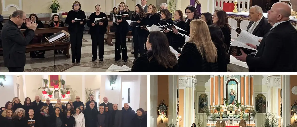 Un cammino di musica e fede: il Coro polifonico Musica Nova emoziona Sant’Onofrio, Serrata e Nicotera\n