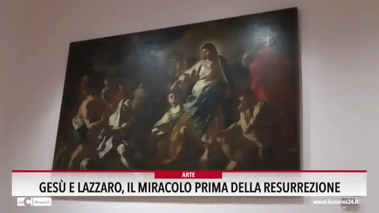Gesu e Lazzaro, il miracolo prima della Resurrezione