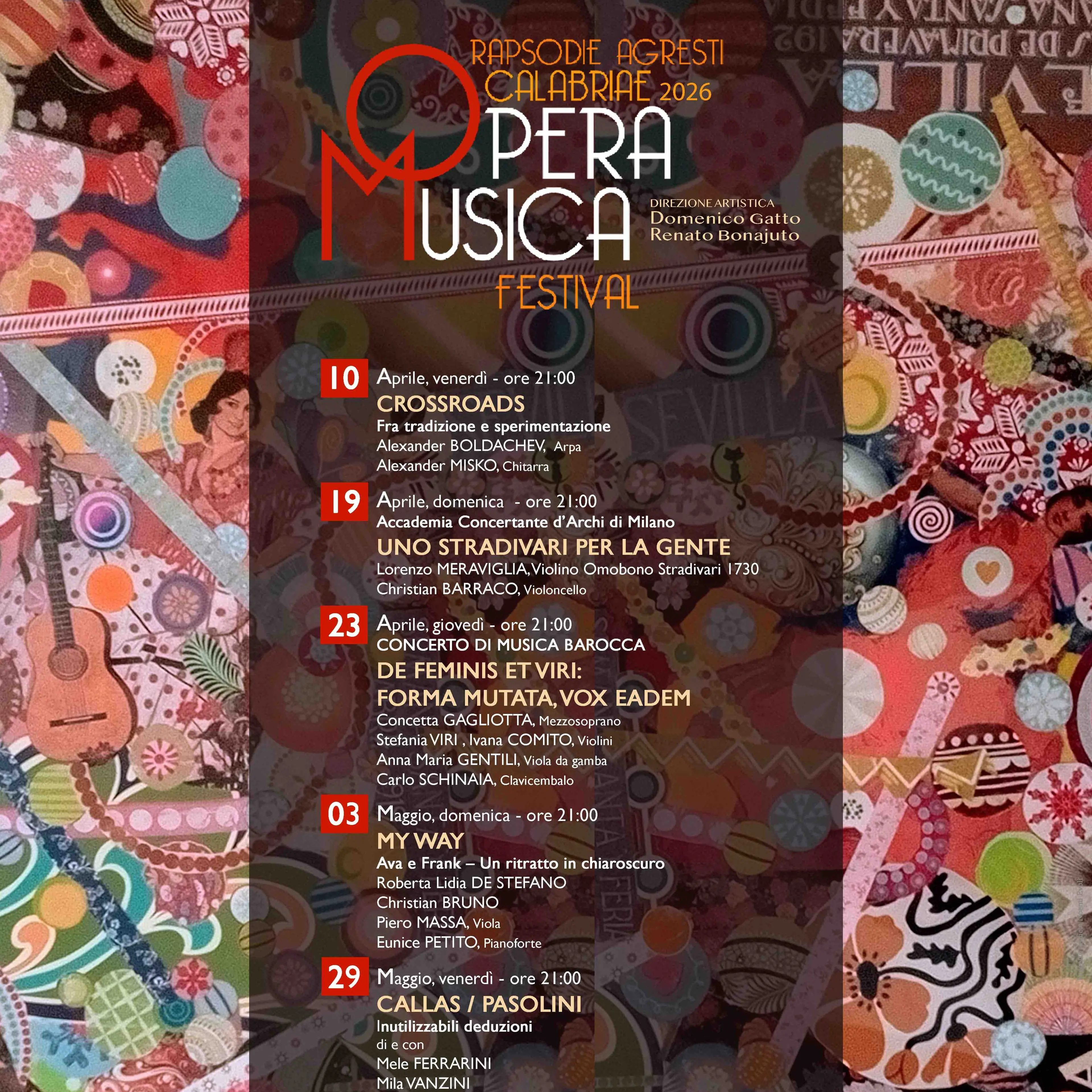 Al via l’edizione 2026 del “Rapsodie Agresti Calabriae Opera Musica Festival”\n