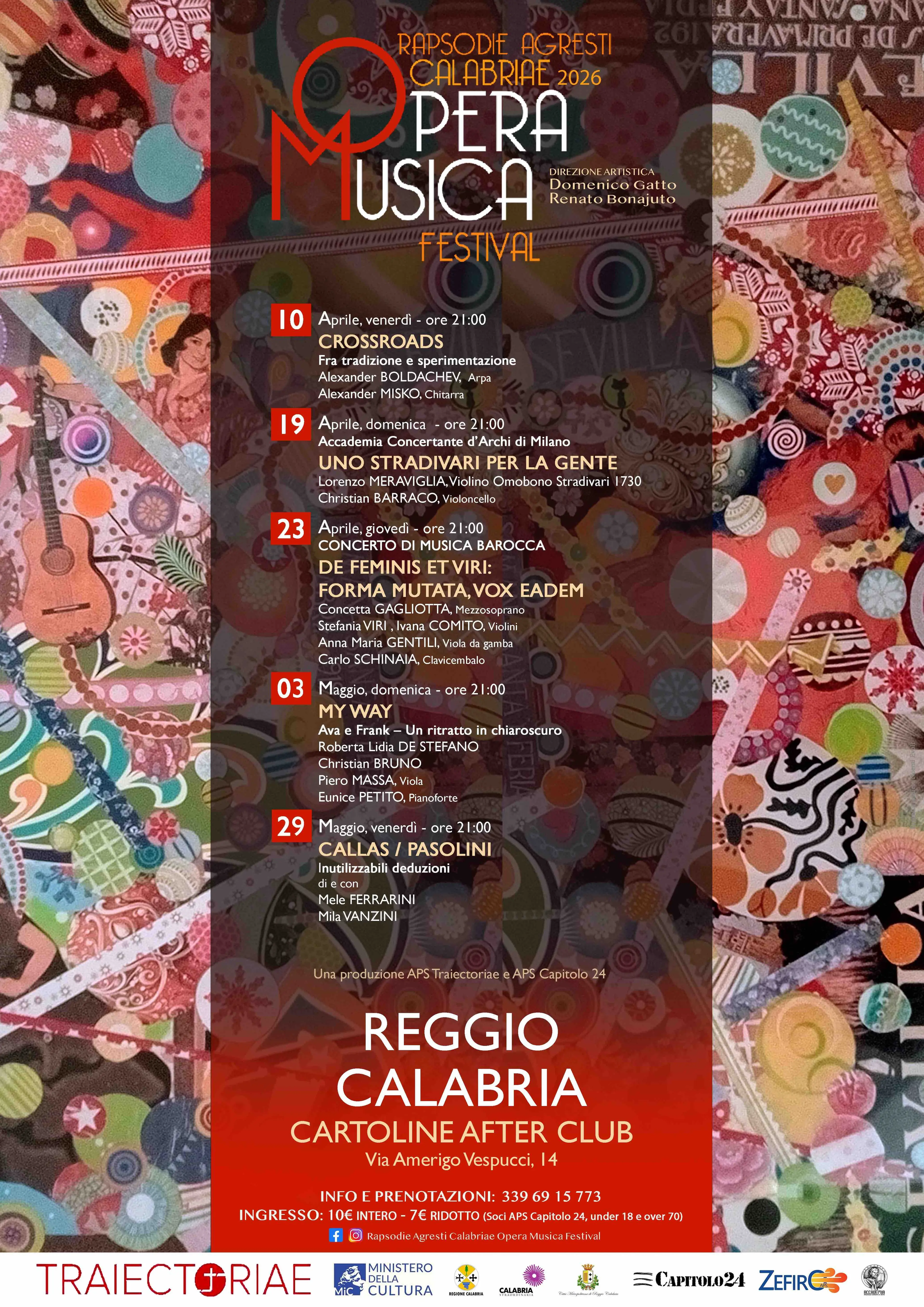 Al via l’edizione 2026 del “Rapsodie Agresti Calabriae Opera Musica Festival”\n