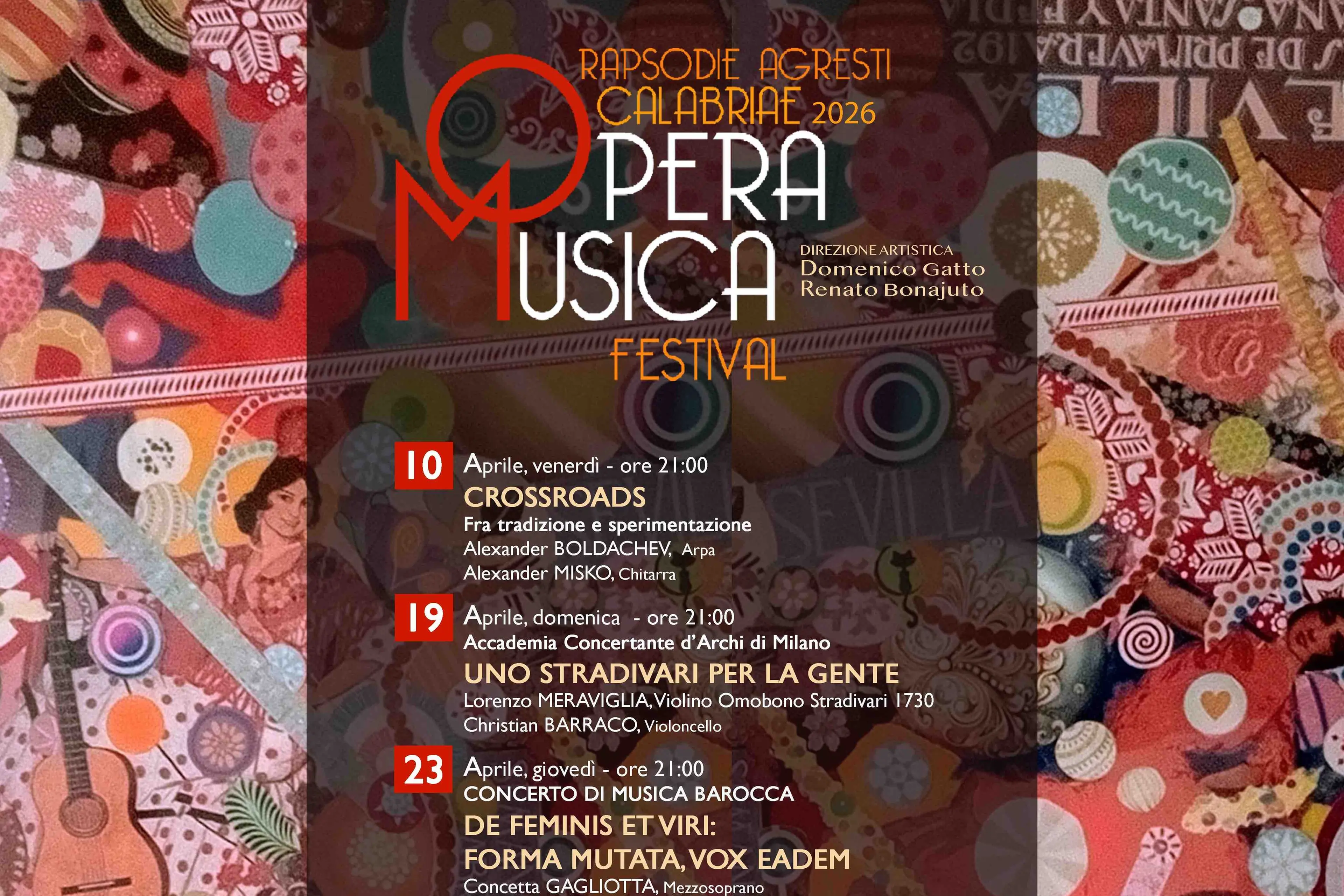 Al via l’edizione 2026 del “Rapsodie Agresti Calabriae Opera Musica Festival”\n