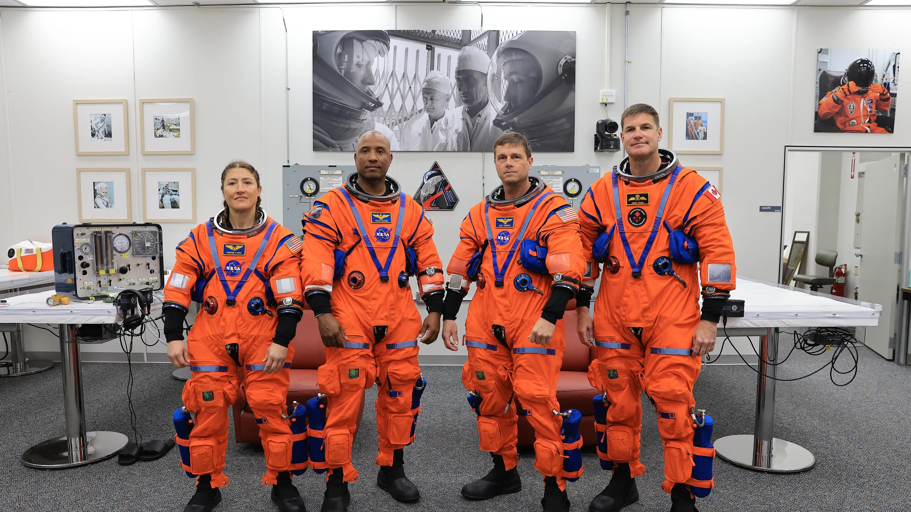 <p>I quattro astronauti della missione Artemis II</p>\\n , ABACA