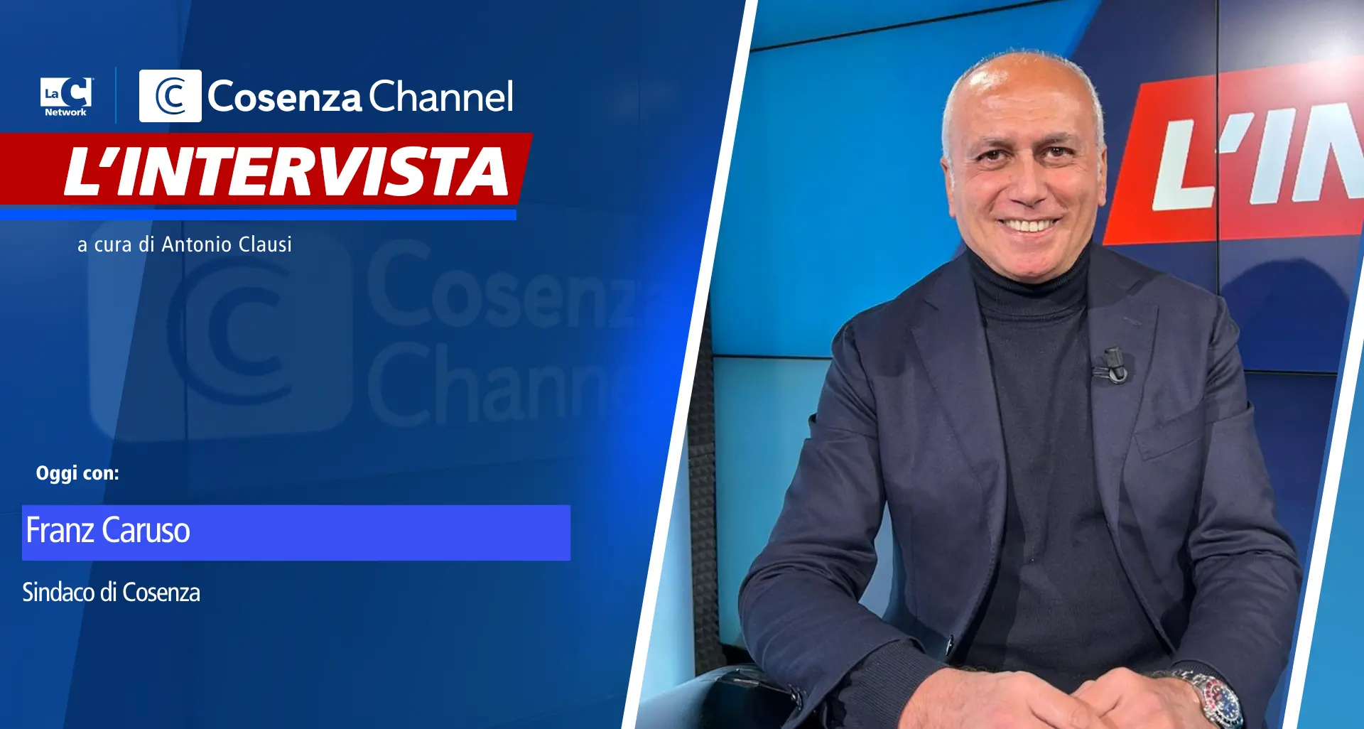 Caruso: «Cosenza Calcio, crolli in città e ricandidatura a sindaco. Vi dico tutto»\n