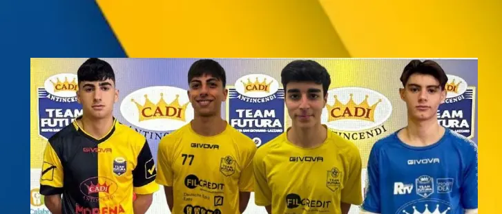 Cadi Antincendi Futura, quattro giovani convocati per la Future Cup\n