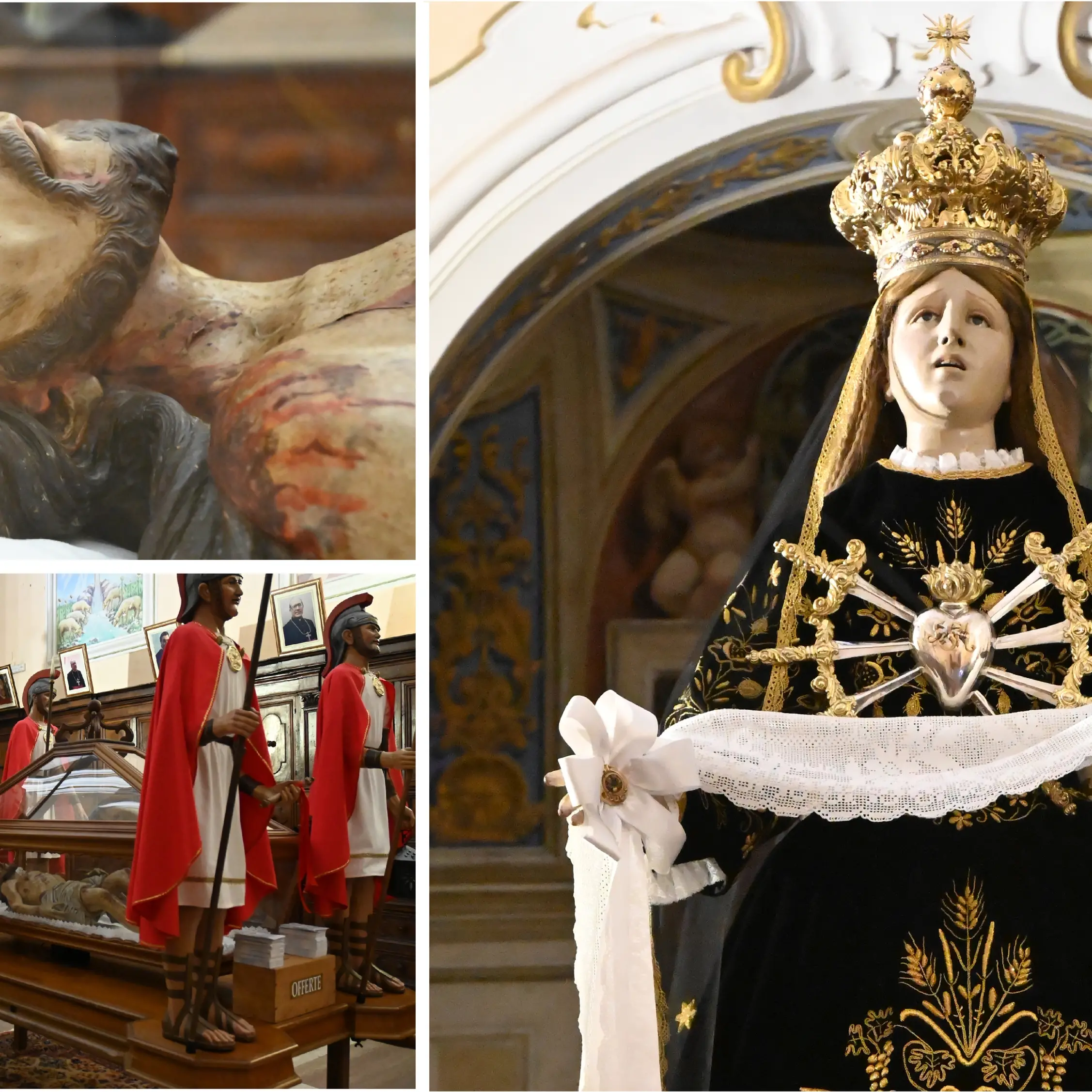 Tra flagellanti e suoni arcaici, a Cassano il grido della “Chiamata” e l’abbraccio tra l’Addolorata e il Cristo morto\n