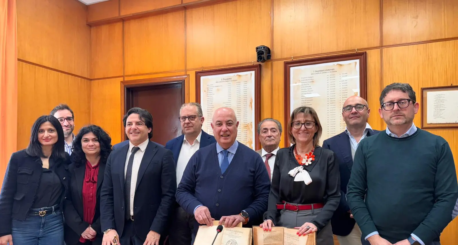 Libri rari e opere filosofiche alla Camera di commercio di Cosenza\n