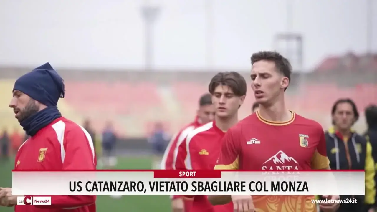 Us Catanzaro, vietato sbagliare con Monza