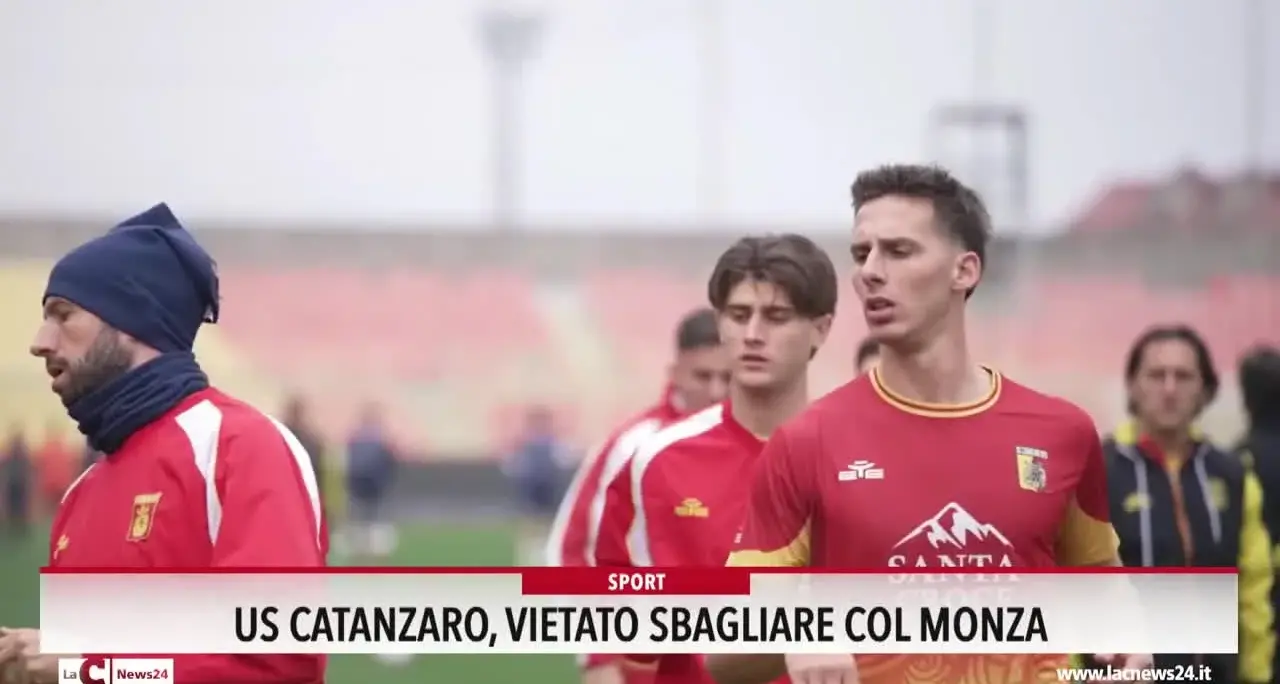 Us Catanzaro, vietato sbagliare con Monza