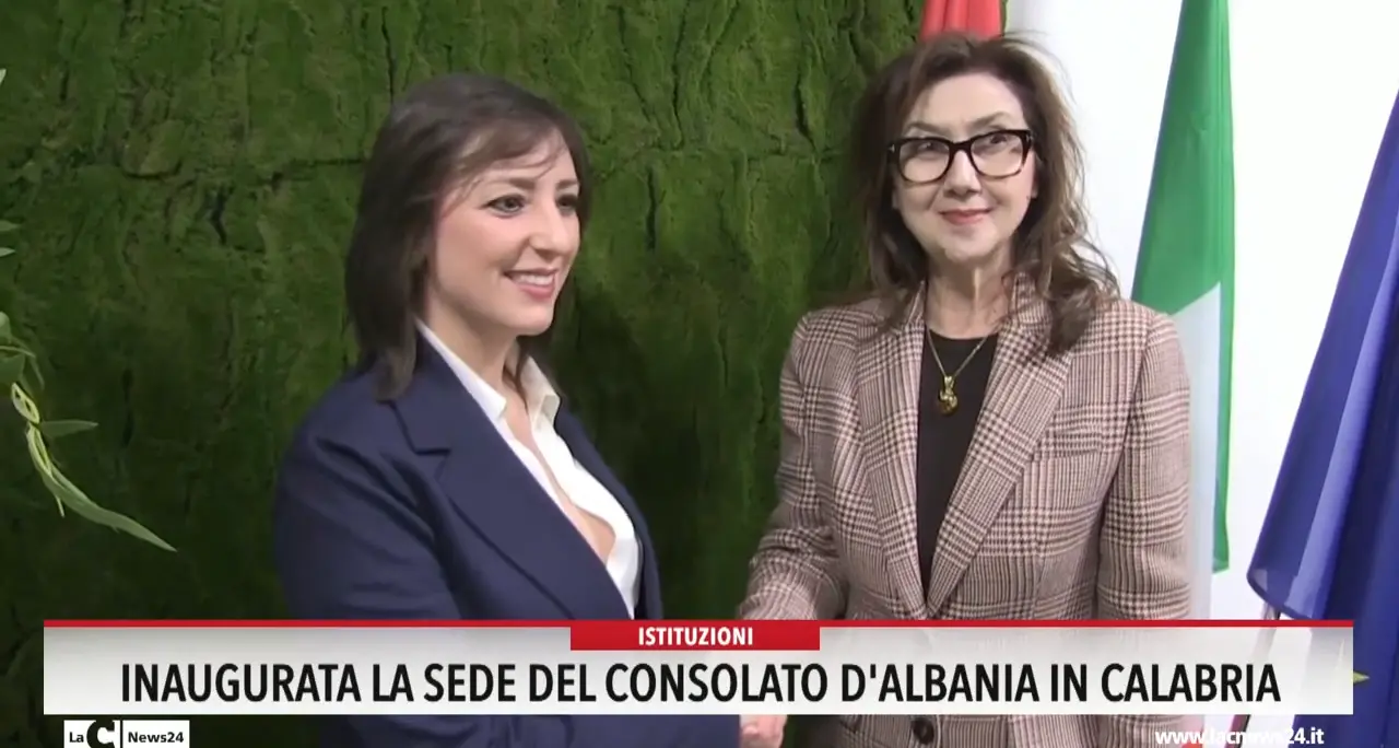 Inaugurata la sede del Consolato d'Albania in Calabria