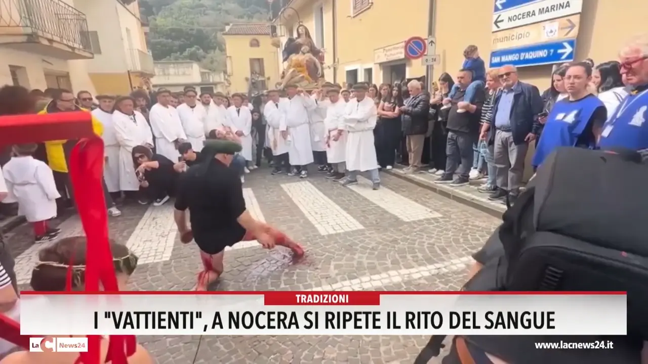 I \"vattienti\", a Nocera si ripete il rito del sangue
