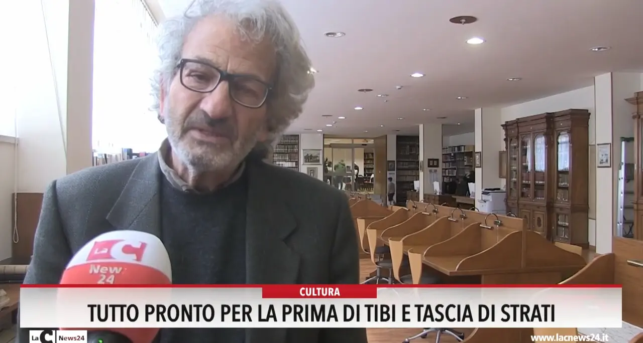 Tutto pronto per la prima di \"Tibi e Tascia\" di Strati