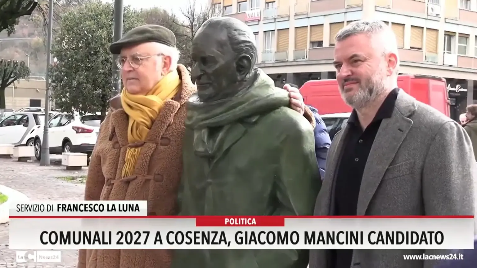 Comunali 2027, a Cosenza Giacomo Mancini candidato