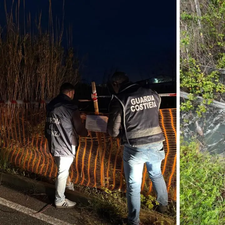 Lamezia, reflui fognari nel torrente Cantagalli e poi in mare: sequestrata un’area a Sant’Eufemia\n
