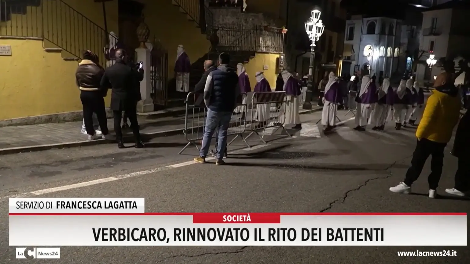 Verbicaro, rinnovato il rito dei battenti