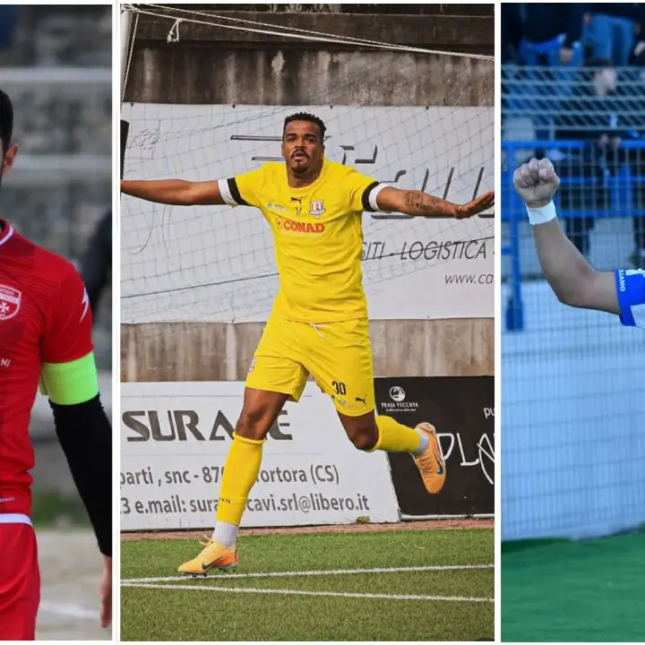 Dilettanti, bomber a confronto tra gol e obiettivi: il finale di stagione passa dai piedi di Leirosa, Lentini e Cariati\n