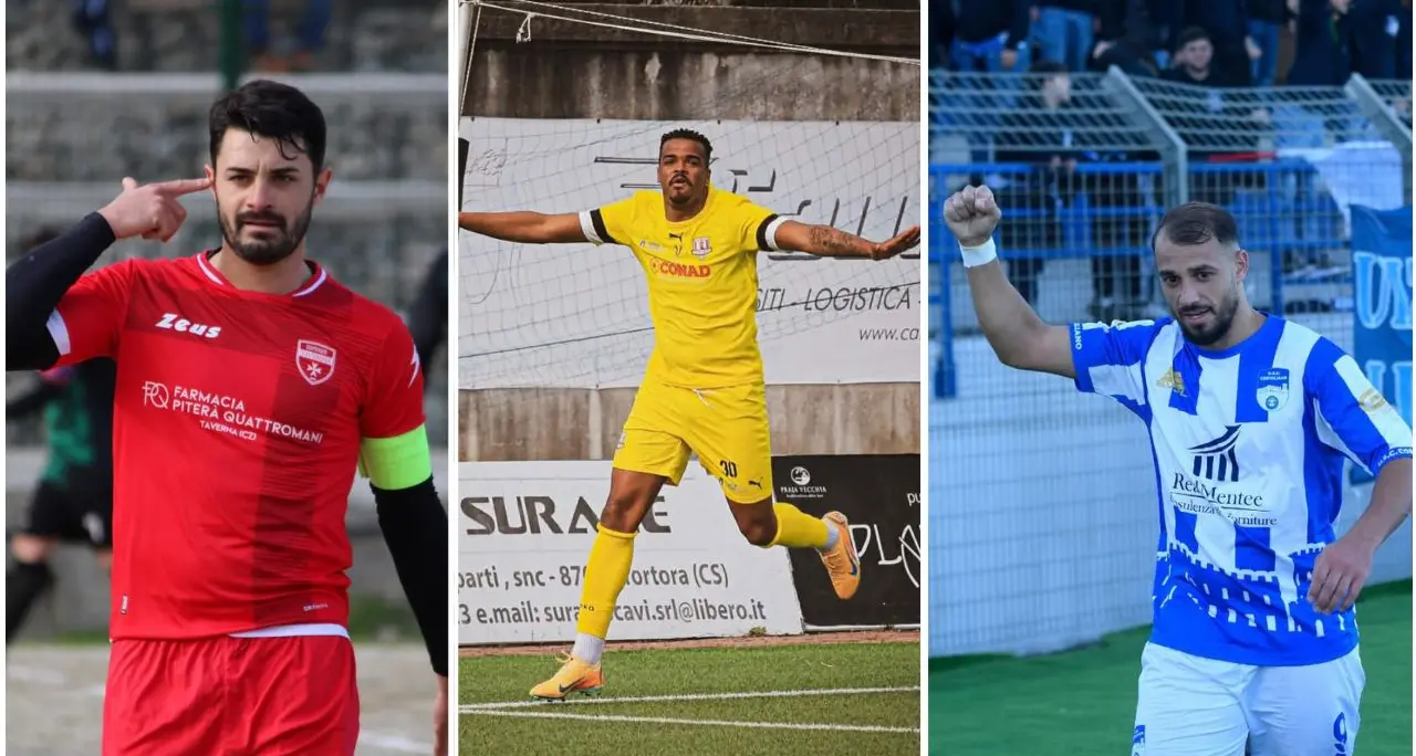 Dilettanti, bomber a confronto tra gol e obiettivi: il finale di stagione passa dai piedi di Leirosa, Lentini e Cariati\n