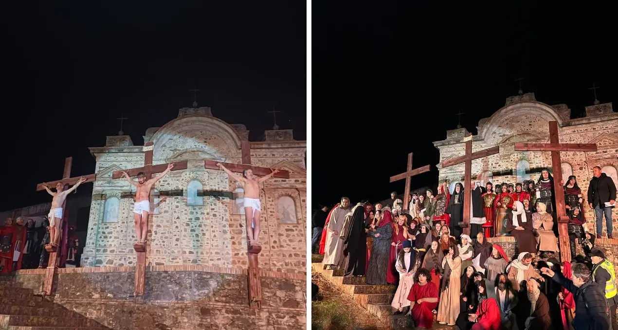 Filadelfia, intensi momenti di fede ed emozioni segnano la Passione vivente: oltre 100 i figuranti\n