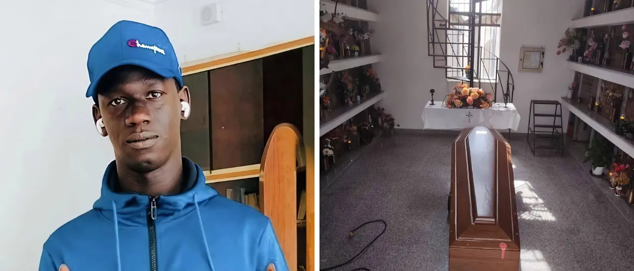 Nicotera, l’ultimo saluto a Jabbie: sepolto dopo quasi un mese il migrante travolto da un bus. Il\u00A0sindaco: «Funerale\u00A0reso possibile dalle liberatorie degli enti»\n