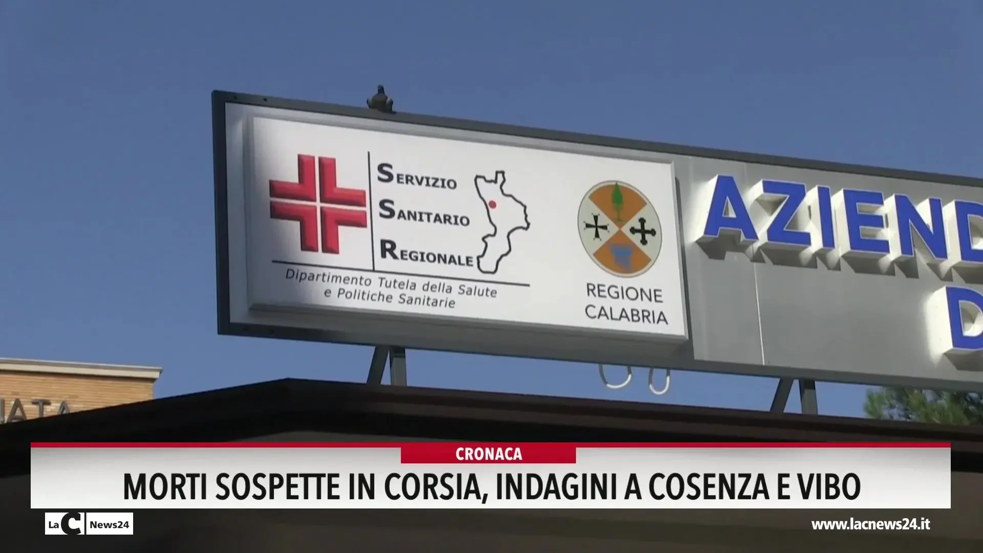 Morti sospette in corsia, indagini a Cosenza e Vibo
