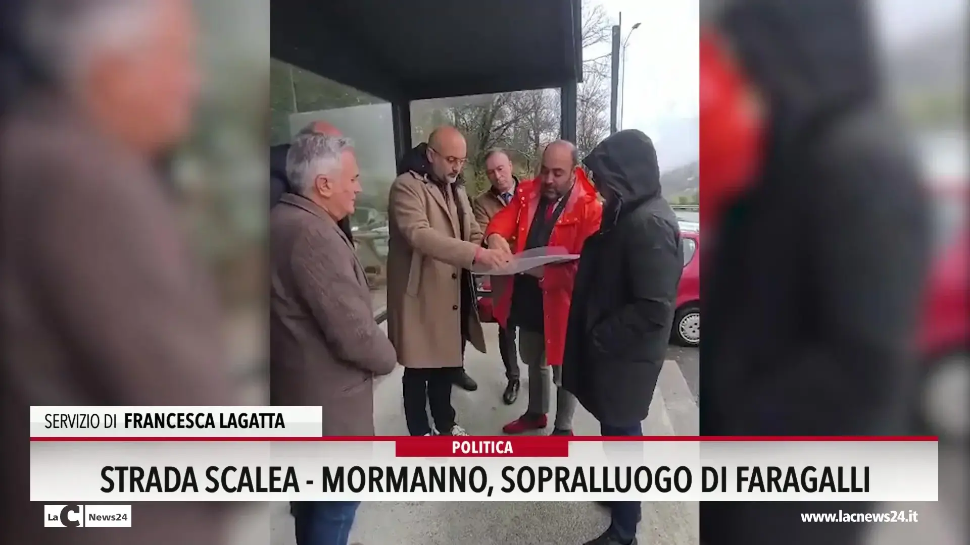 Strada Scalea-Mormanno, sopralluogo di Faragalli.