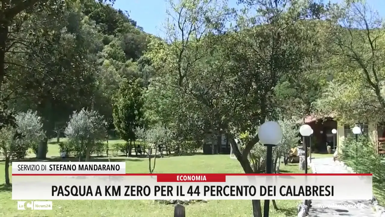 Pasqua a km zero per il 44 percento dei calabresi