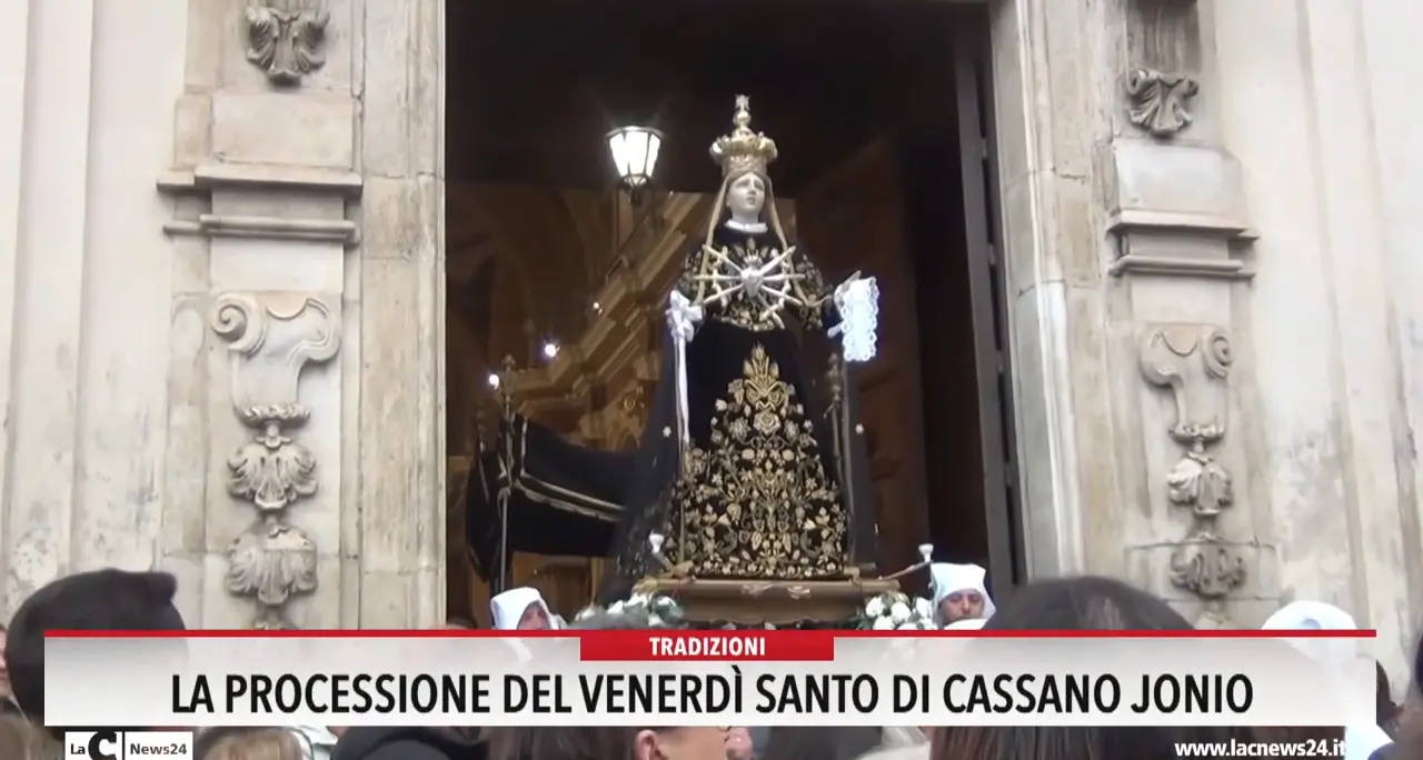 La Processione del Venerdì Santo di Cassano Jonio