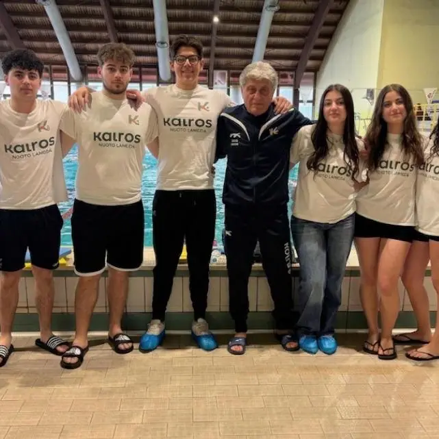 <p>Kairos Lamezia, formati <span style=\"color:hsl(0, 75%, 60%);\">7 nuovi istruttori di nuoto</span> nella piscina comunale</p>