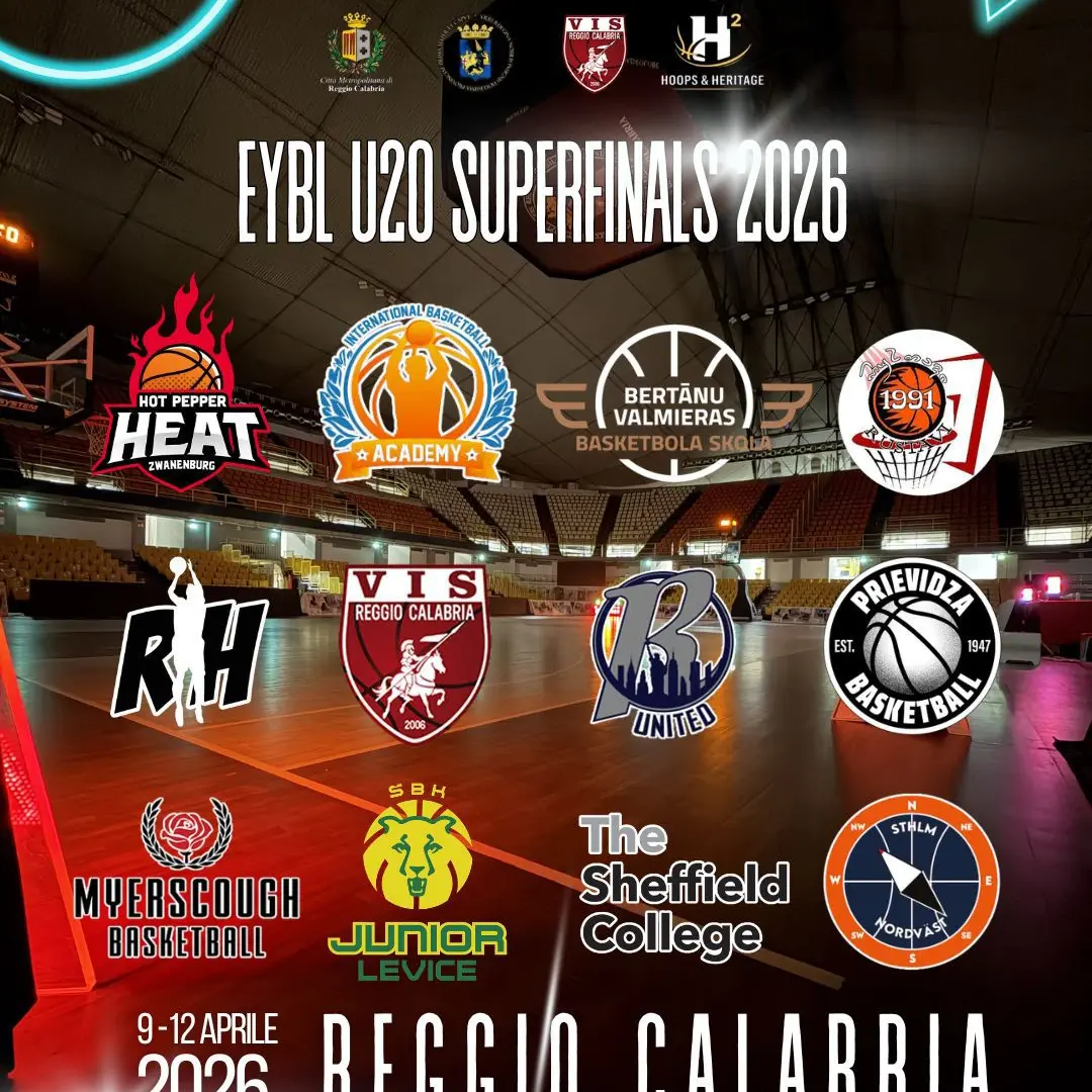 Quattro giorni di basket europeo: Reggio Calabria ospita la EYBL Under 20\n