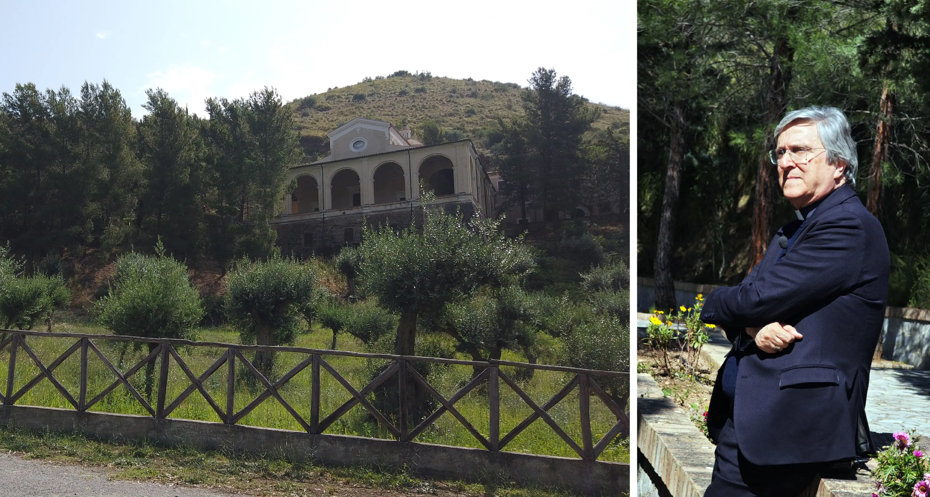 «L’amore vince sulla morte»: il messaggio pasquale di mons. Savino dall'oliveto del Santuario Madonna della Catena\n