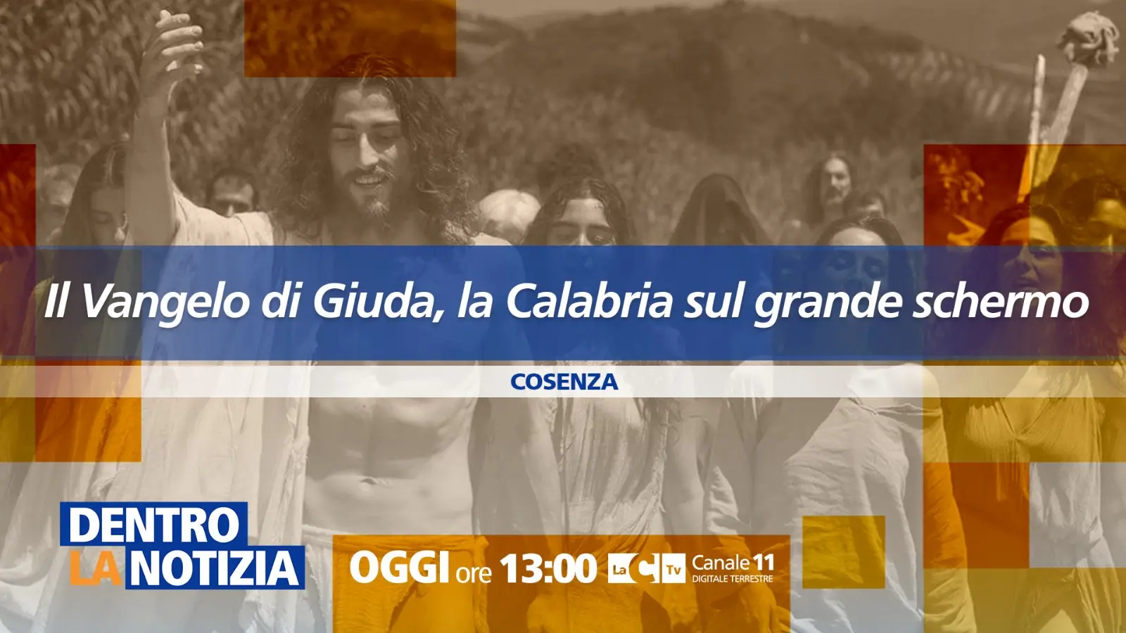 Il Vangelo di Giuda, la Calabria sul grande schermo protagonista a Dentro la notizia