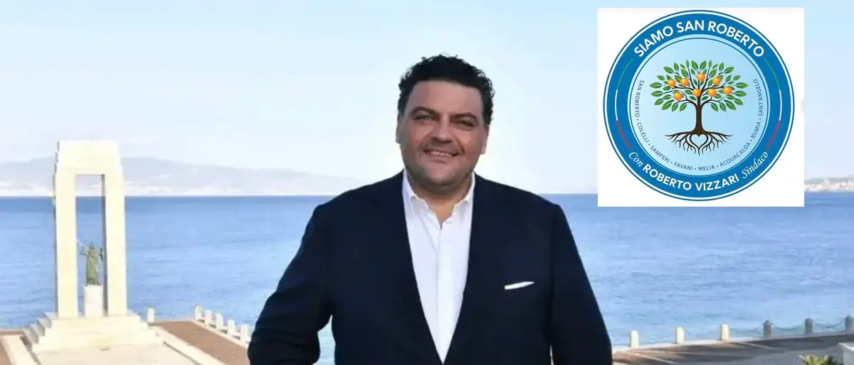 Elezioni comunali a San Roberto, il candidato a sindaco Vizzari presenta il logo\n