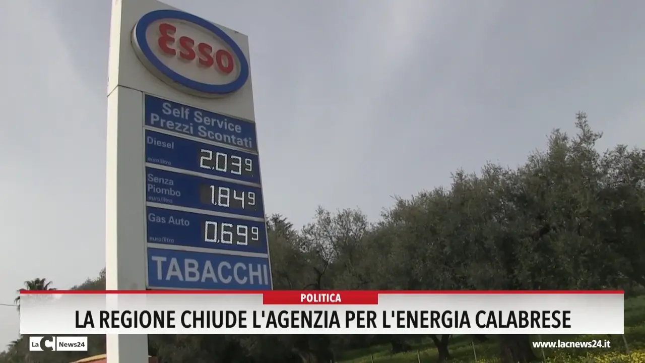 La Regione chiude l'Agenzia per l'energia calabrese