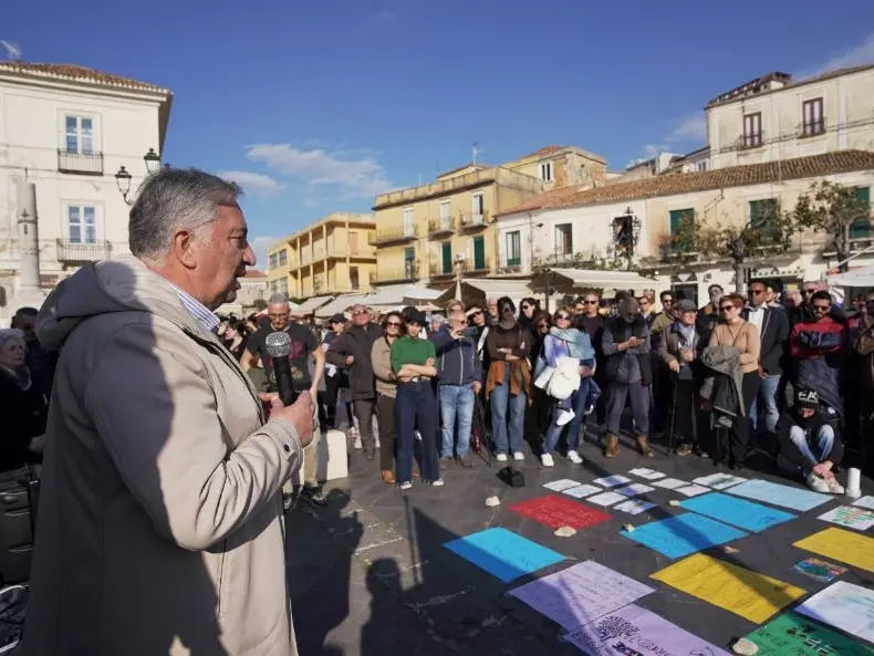 Il mistero della piscina al posto dell’albero simbolo di Pizzo: «Era stata autorizzata? Il Comune chiarisca»