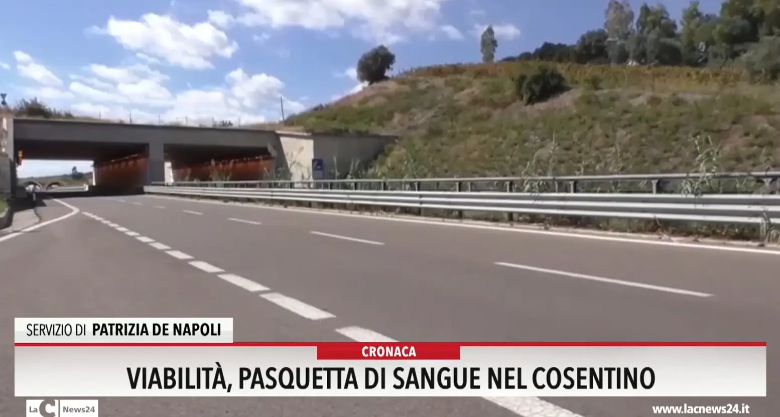 Viabilità, Pasquetta di sangue nel Cosentino