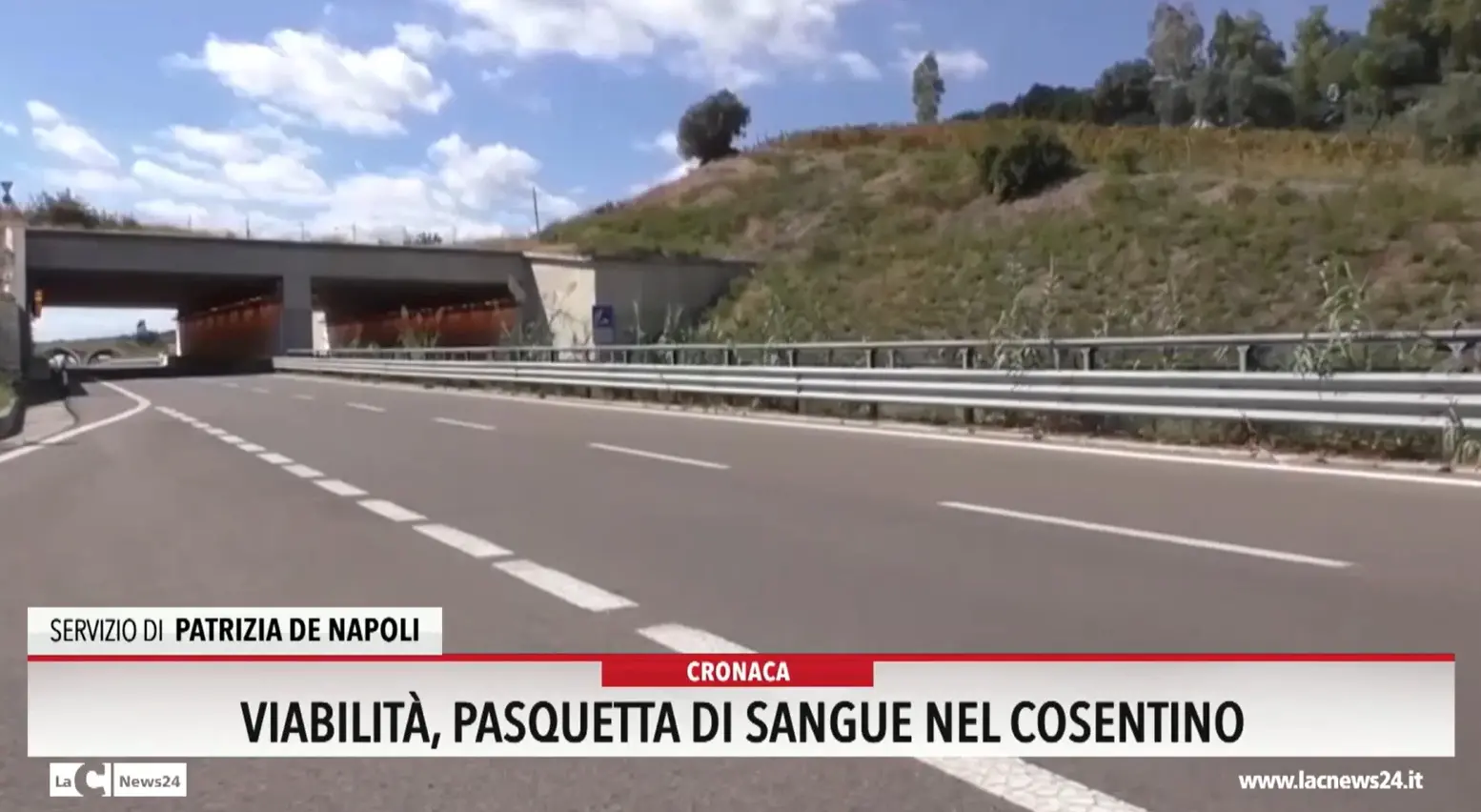Viabilità, Pasquetta di sangue nel Cosentino