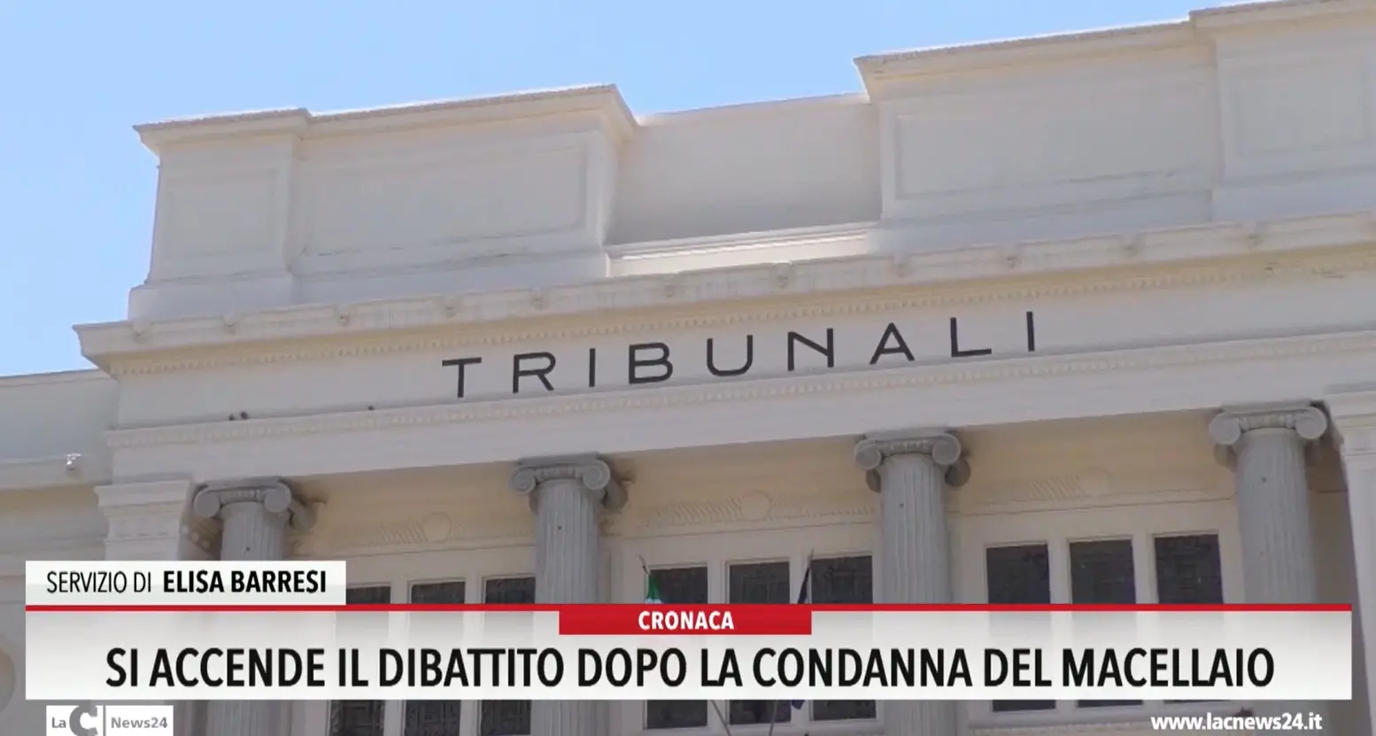 Si accende il dibattito dopo la condanna del macellaio