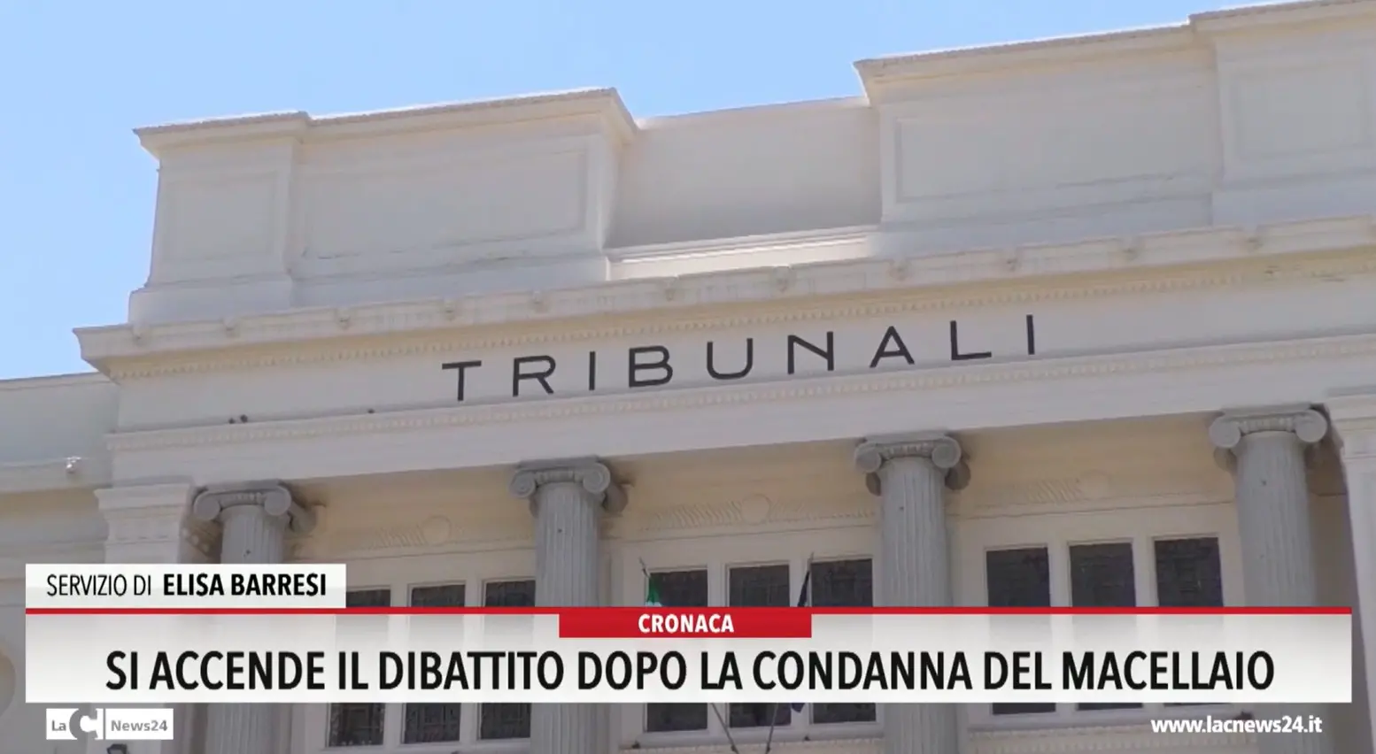 Si accende il dibattito dopo la condanna del macellaio